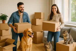 vivienda con mascotas
