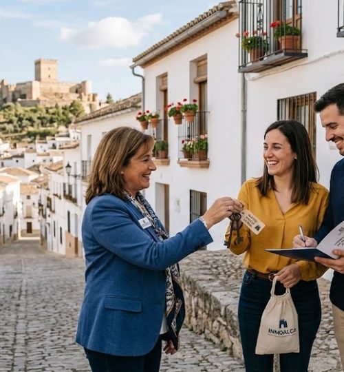 comprar piso en Alcalá la Real - entrega de llaves Inmoalca