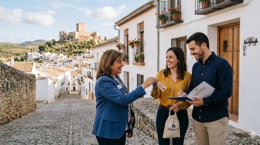 comprar piso en Alcalá la Real - entrega de llaves Inmoalca