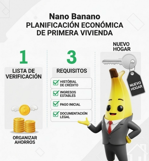 preparar economía primera vivienda ahorros y presupuesto infografía