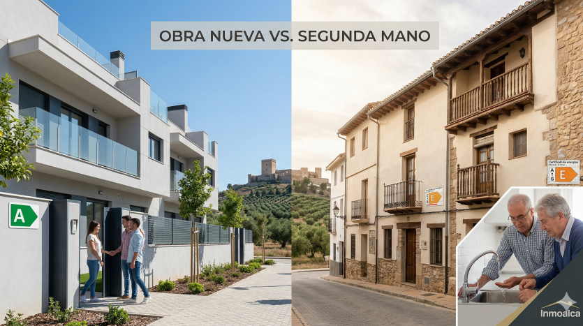 Ventajas obra nueva segunda mano Inmoalca Alcala la Real