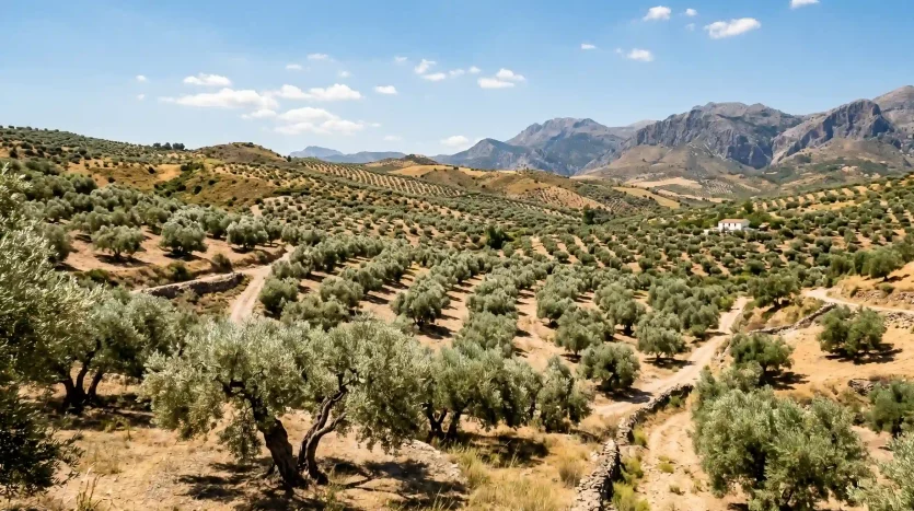 Terrenos y fincas rústicas de olivares en Alcalá la Real y Jaén.