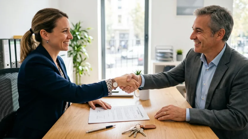 Asesoría legal y gestión de trámites en inmobiliaria Inmoalca de Alcalá la Real.